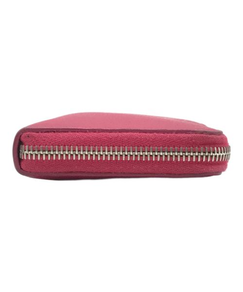 Saint Laurent Paris（サンローランパリ）Saint Laurent Paris (サンローランパリ) ラウンドファスナーロングウォレット ピンク サイズ:-の古着・服飾アイテム