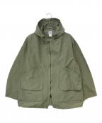 POST O'ALLSポストオーバーオールズ）の古着「DEE Parka 3」｜オリーブ