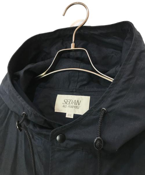 SEDAN ALL-PURPOSE（セダンオールパーパス）SEDAN ALL-PURPOSE (セダンオールパーパス) NYCO Hooded Jacket ネイビー サイズ:XXLの古着・服飾アイテム