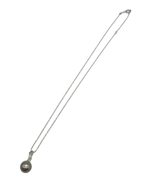 黒蝶パールネックレス（クロチョウパールネックレス）黒蝶パールネックレス (クロチョウパールネックレス) 黒蝶パールネックレス サイズ:-の古着・服飾アイテム