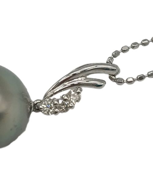 黒蝶パールネックレス（クロチョウパールネックレス）黒蝶パールネックレス (クロチョウパールネックレス) 黒蝶パールネックレス サイズ:-の古着・服飾アイテム