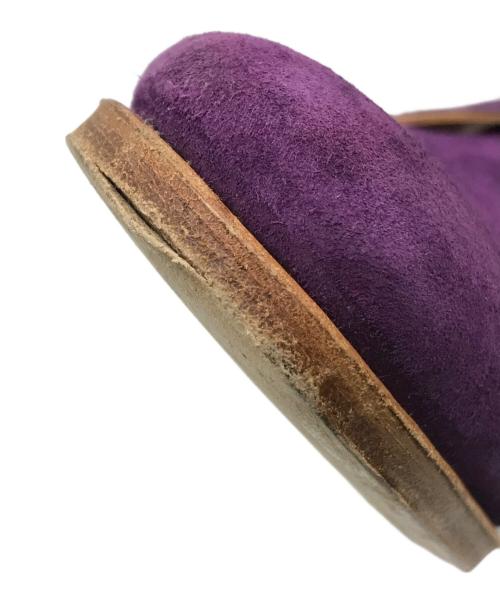 JOHN LOBB（ジョンロブ）JOHN LOBB (ジョンロブ) PAUL SMITH (ポールスミス) WILLOUGHBY スウェード プレーントゥシューズ パープル サイズ:9EEの古着・服飾アイテム