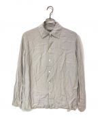 Y'sワイズ）の古着「レーヨンシャツ」｜ベージュ