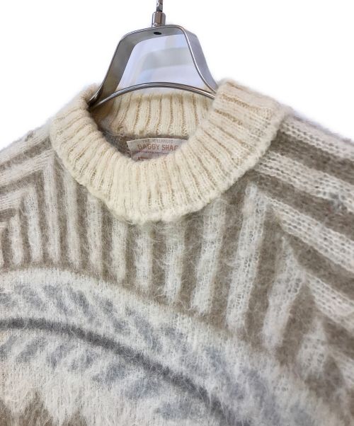BAGGY SHAG by LORD JEFF（ロードジェフ）BAGGY SHAG by LORD JEFF (ロードジェフ) アーガイルニット ベージュ サイズ:Sの古着・服飾アイテム