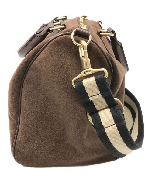 SITA PARANTICA（シータパランティカ）SITA PARANTICA (シータパランティカ) Border Boston Bag ブラウン サイズ:-の古着・服飾アイテム