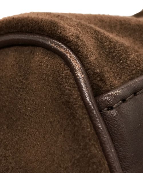 SITA PARANTICA（シータパランティカ）SITA PARANTICA (シータパランティカ) Border Boston Bag ブラウン サイズ:-の古着・服飾アイテム