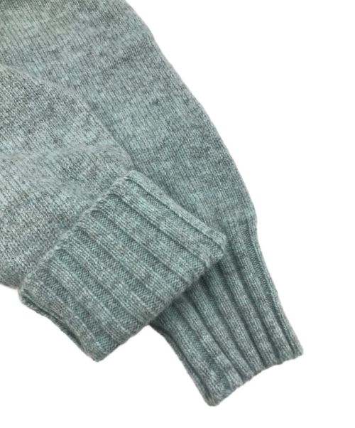 URBAN RESEARCH DOORS（アーバンリサーチドアーズ）URBAN RESEARCH DOORS (アーバンリサーチドアーズ) ハミルトンウールクルーワイドプルオーバー ブルー サイズ:Mの古着・服飾アイテム