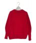 URBAN RESEARCH (アーバンリサーチ) カシミヤ混強縮Vネックニットプルオーバー レッド サイズ:Free：4000円
