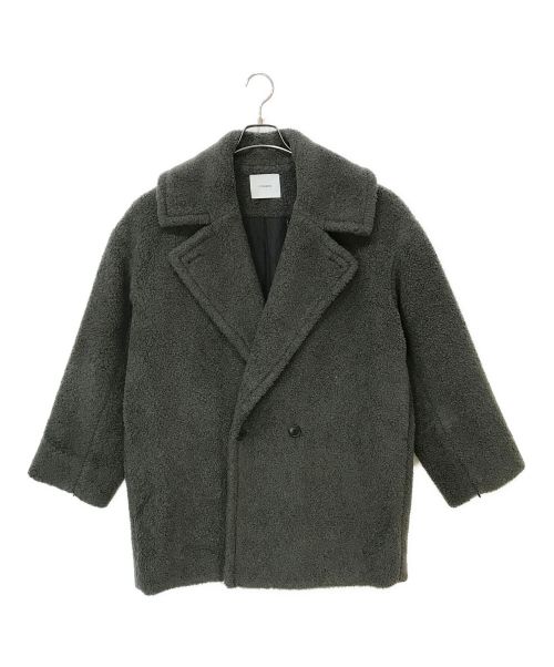 STERNBERG（スタンバーグ）STERNBERG (スタンバーグ) ボアコート グレー サイズ:Fの古着・服飾アイテム