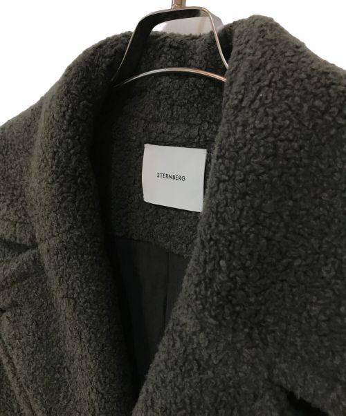 STERNBERG（スタンバーグ）STERNBERG (スタンバーグ) ボアコート グレー サイズ:Fの古着・服飾アイテム