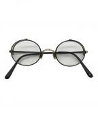 kamemannenカメマンネン）の古着「跳ね上げ単式眼鏡」｜ブラック