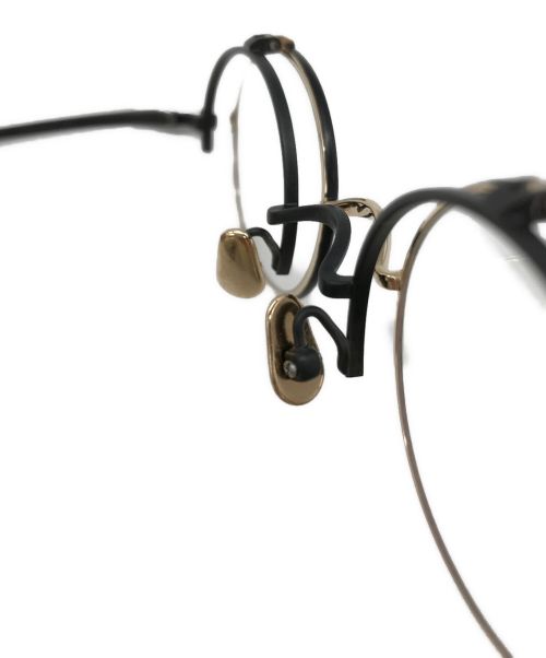 kamemannen（カメマンネン）kamemannen (カメマンネン) 跳ね上げ単式眼鏡 ブラック サイズ:42□22-142の古着・服飾アイテム