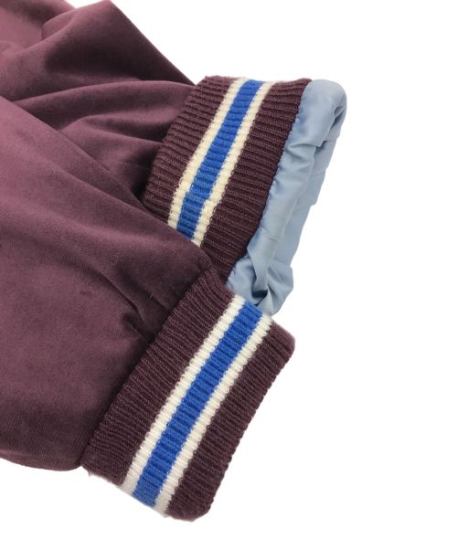 X-LARGE（エクストララージ）X-LARGE (エクストララージ) EMBROIDERY SUCCUBUS SOUVENIR JACKET パープル サイズ:Lの古着・服飾アイテム