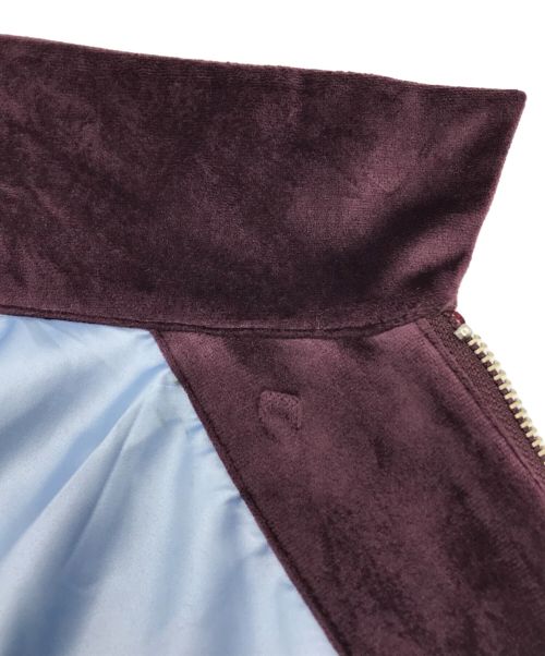 X-LARGE（エクストララージ）X-LARGE (エクストララージ) EMBROIDERY SUCCUBUS SOUVENIR JACKET パープル サイズ:Lの古着・服飾アイテム