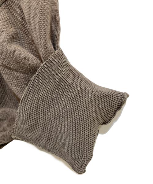 HYKE（ハイク）HYKE (ハイク) コットンサイドスリット半袖ワンピース ベージュ サイズ:1の古着・服飾アイテム