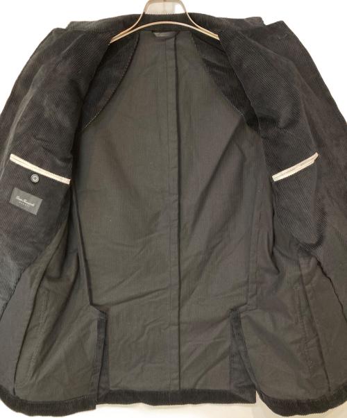 Errico Formicola（エリコフォルミコラ）Errico Formicola (エリコフォルミコラ) VINCENZO(ヴィンチェンツォ)/コーデュロイ ジャケット ブラック サイズ:48の古着・服飾アイテム