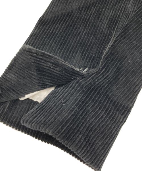 Errico Formicola（エリコフォルミコラ）Errico Formicola (エリコフォルミコラ) VINCENZO(ヴィンチェンツォ)/コーデュロイ ジャケット ブラック サイズ:48の古着・服飾アイテム