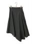 H BEAUTY&YOUTH (エイチ ビューティー&ユース) KARSEY IRREGULAR HEM SKIRT グレー サイズ:S：6000円