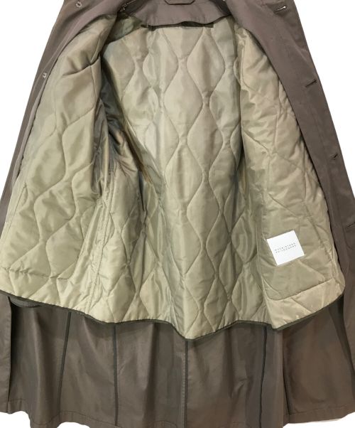 MACKINTOSH PHILOSOPHY（マッキントッシュ フィロソフィー）MACKINTOSH PHILOSOPHY (マッキントッシュフィロソフィー) ライナー付ステンカラーコート ベージュ サイズ:36の古着・服飾アイテム