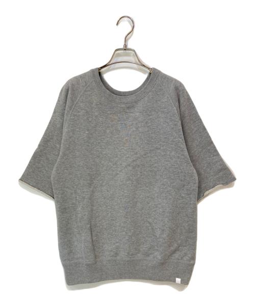 LOOPWHEELER（ループウィラー）LOOPWHEELER (ループウィラー) LOWERCASE (ロウワーケース) L'Appartement別注 Half Sleeve Sweat グレー サイズ:Mの古着・服飾アイテム