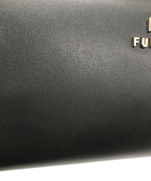 FURLA（フルラ）FURLA (フルラ) CAMELIA カメリア ジップアラウンド スリム ラウンドファスナー ウォレット ブラックの古着・服飾アイテム