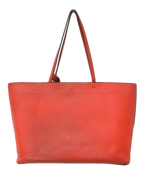 TORY BURCH（トリーバーチ）TORY BURCH (トリーバーチ) McGRAW TOTE バッグ オレンジ サイズ:-の古着・服飾アイテム