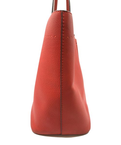 TORY BURCH（トリーバーチ）TORY BURCH (トリーバーチ) McGRAW TOTE バッグ オレンジ サイズ:-の古着・服飾アイテム