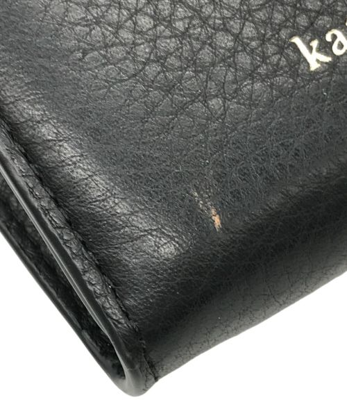 Kate Spade（ケイトスペード）Kate Spade (ケイトスペード) マーティ スモール フラップ ウォレット ブラック サイズ:-の古着・服飾アイテム