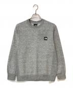 THE NORTH FACEザ ノース フェイス）の古着「Heather Logo Crew」｜グレー