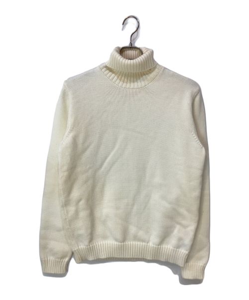 Zanone（ザノーネ）Zanone (ザノーネ) タートルネックプルオーバーニット アイボリー サイズ:52の古着・服飾アイテム
