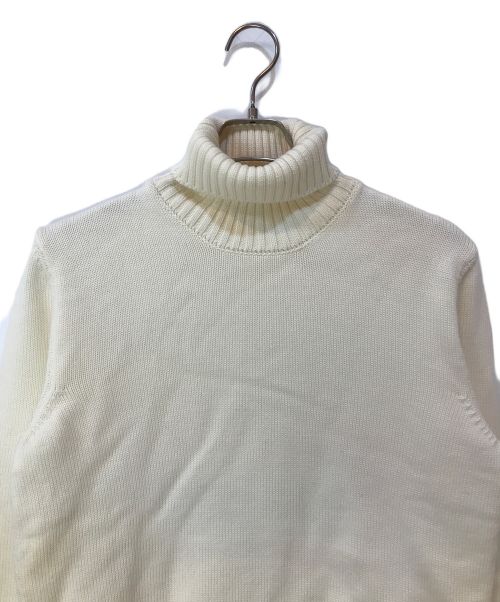 Zanone（ザノーネ）Zanone (ザノーネ) タートルネックプルオーバーニット アイボリー サイズ:52の古着・服飾アイテム