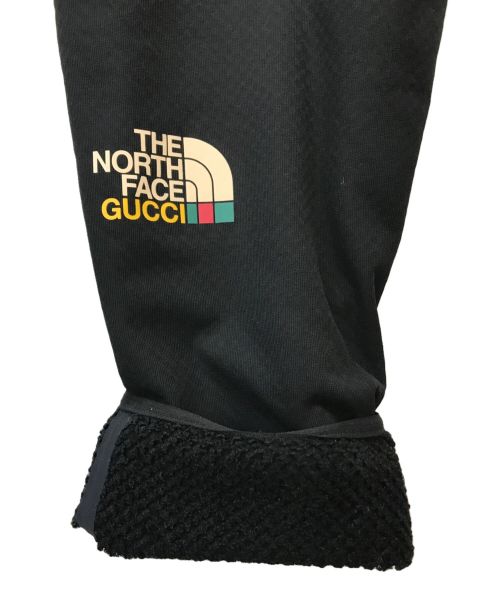 GUCCI（グッチ）GUCCI (グッチ) THE NORTH FACE (ザ ノース フェイス) Technical Jersey Fleece Leggings Pants ブラック サイズ:XXXL(185/96A)の古着・服飾アイテム