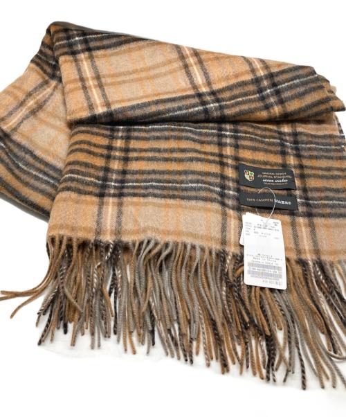 JOURNAL STANDARD（ジャーナルスタンダード）JOURNAL STANDARD (ジャーナルスタンダード) カシミヤストール ベージュ サイズ:なし 未使用品の古着・服飾アイテム