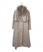 Apuweiser-richeアプワイザーリッシェ）の古着「ウールケープトレンチコート」｜パープル