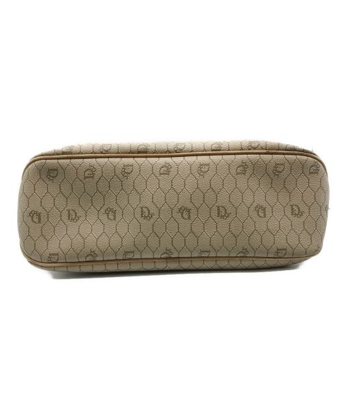 Christian Dior（クリスチャン ディオール）Christian Dior (クリスチャン ディオール) ハニカム柄トートバッグ ベージュ サイズ:-の古着・服飾アイテム