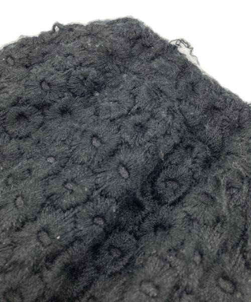 COMME des GARCONS（コムデギャルソン）COMME des GARCONS (コムデギャルソン) フラワー刺繍イージースカート ブラック サイズ:Sの古着・服飾アイテム