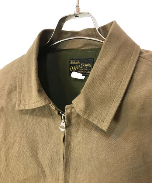WORKERS（ワーカーズ）WORKERS (ワーカーズ) Duck Sport Jacket BrownDuck サイズ:42の古着・服飾アイテム