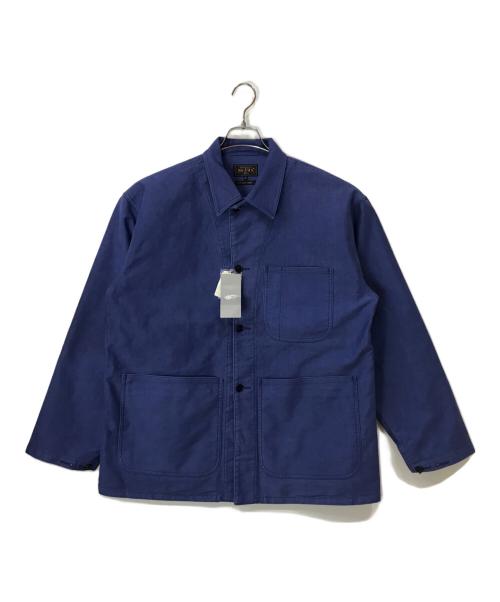 BEAMS PLUS（ビームスプラス）BEAMS PLUS (ビームスプラス) MIL Chore Jacket Heavy Moleskin パープル サイズ:XLの古着・服飾アイテム