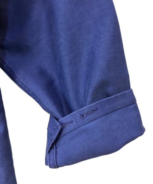 BEAMS PLUS（ビームスプラス）BEAMS PLUS (ビームスプラス) MIL Chore Jacket Heavy Moleskin パープル サイズ:XLの古着・服飾アイテム