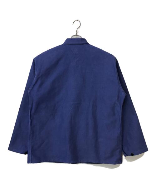 BEAMS PLUS（ビームスプラス）BEAMS PLUS (ビームスプラス) MIL Chore Jacket Heavy Moleskin パープル サイズ:XLの古着・服飾アイテム