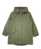 23区ニジュウサンク）の古着「ミリタリーダウンコート」｜カーキ
