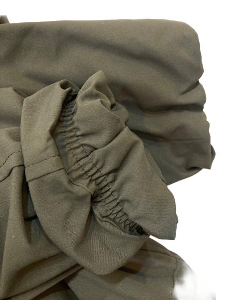 23区（ニジュウサンク）23区 (ニジュウサンク) ミリタリーダウンコート カーキ サイズ:38の古着・服飾アイテム