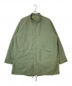 JOHNBULLジョンブル）の古着「ライナー付M-65モッズコート」｜カーキ