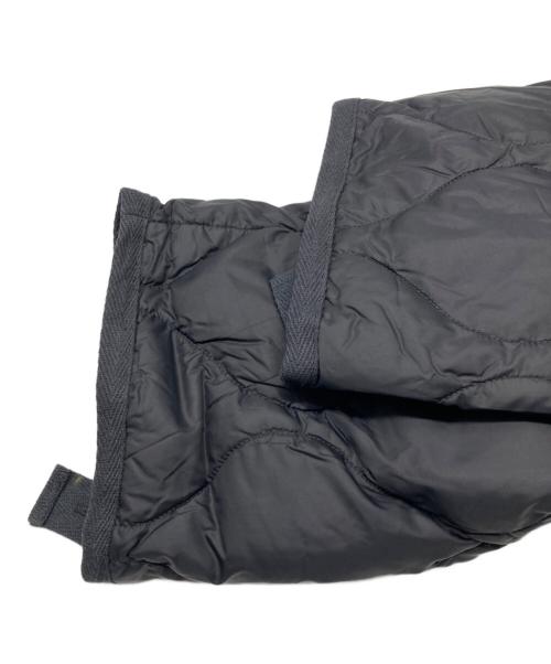 TAION（タイオン）TAION (タイオン) ミリタリー M65 ライナーWジップ ダウンジャケット-ソフトシェル ブラック サイズ:Lの古着・服飾アイテム