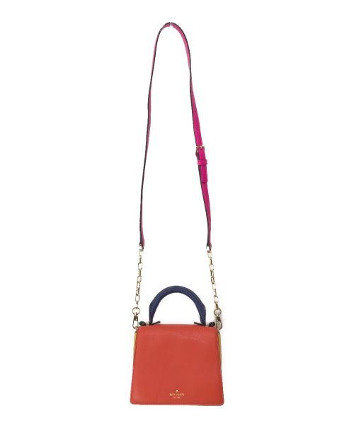 Kate Spade（ケイトスペード）Kate Spade (ケイトスペード) ヒーリーレーンキャンディバッグ オレンジ×ピンク サイズ:-の古着・服飾アイテム