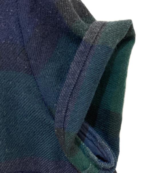 BLUE LABEL CRESTBRIDGE（ブルーレーベルクレストブリッジ）BLUE LABEL CRESTBRIDGE (ブルーレーベルクレストブリッジ) 切替半袖ワンピース ネイビー サイズ:36の古着・服飾アイテム