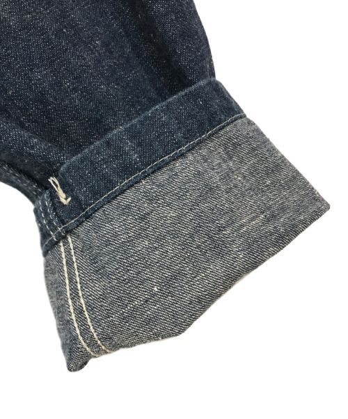 OLD CROW（オールドクロウ）OLD CROW (オールドクロウ) PULLOVER SHIRTS JACKET インディゴ サイズ:XLの古着・服飾アイテム