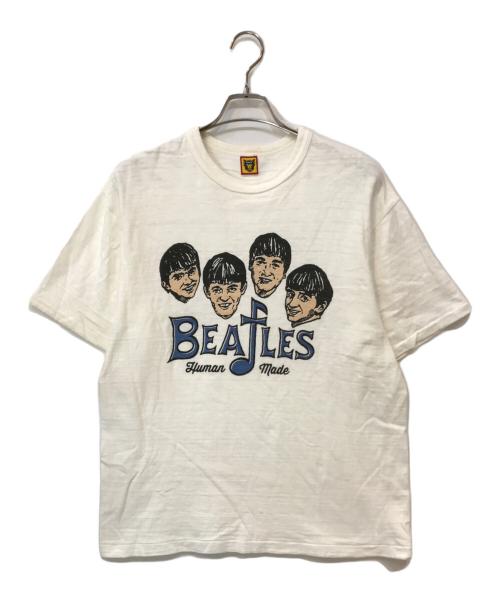 HUMAN MADE（ヒューマンメイド）HUMAN MADE (ヒューマンメイド) BEATLES T-SHIRT ホワイト サイズ:XLの古着・服飾アイテム