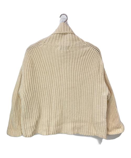 James Charlotte（ジェームスシャルロット）James Charlotte (ジェームスシャルロット) ビッグタートルプルオーバー ベージュ サイズ:36の古着・服飾アイテム