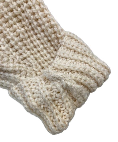 James Charlotte（ジェームスシャルロット）James Charlotte (ジェームスシャルロット) ビッグタートルプルオーバー ベージュ サイズ:36の古着・服飾アイテム